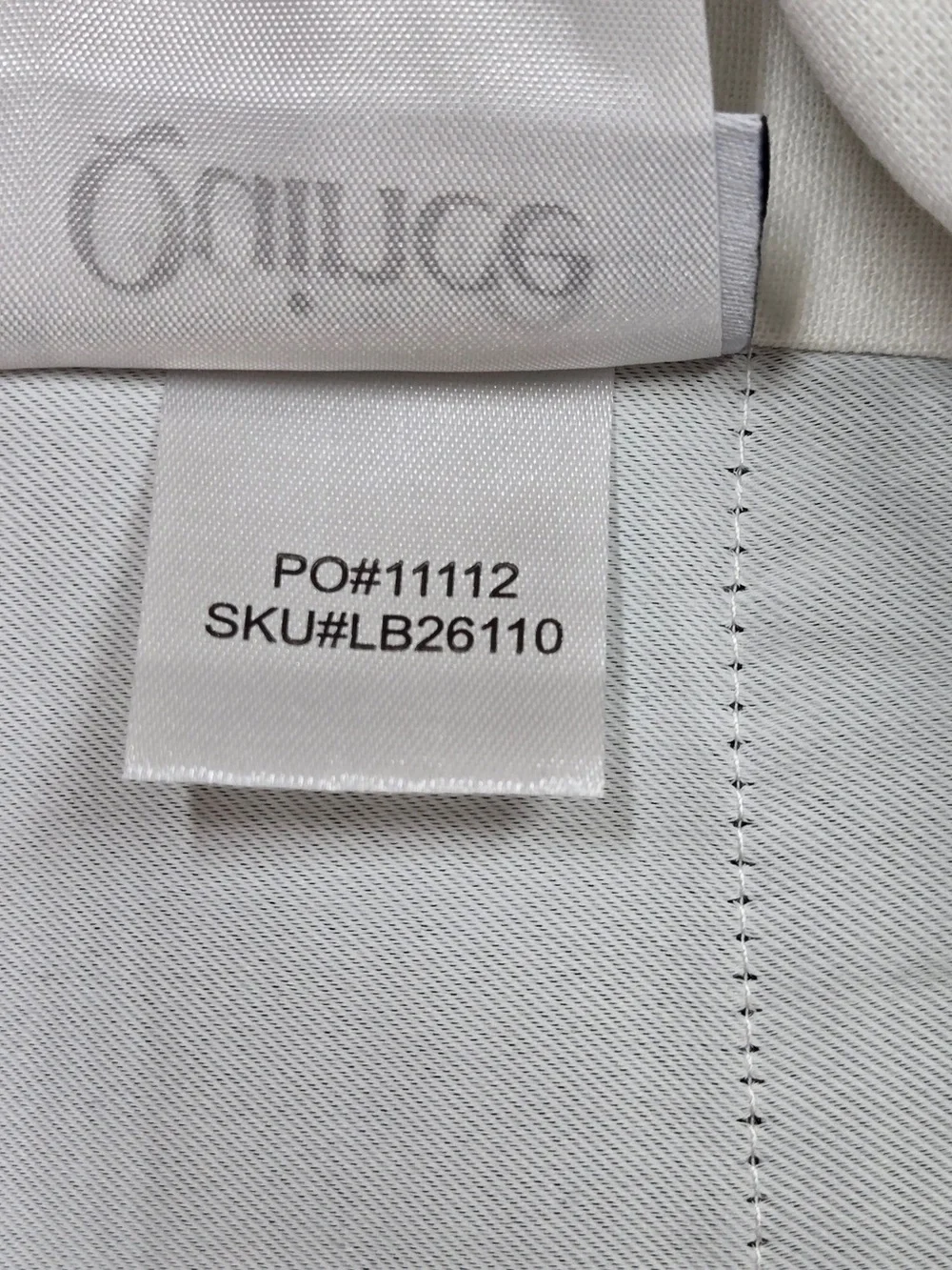 NWT QUINCE Set Of 2 48x96 European Linen True Blackout Curtains White 9176